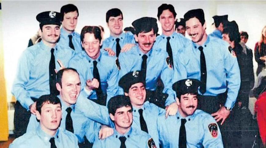 Steve Buscemi and his FDNY team. 