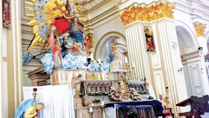 The altar