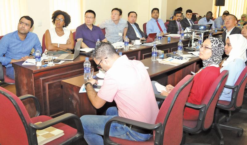 Demining staff learn the fundamentals of clearing minefields