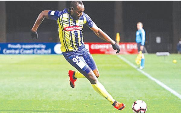 Usain Bolt scores 2 goals in first start for Central Coast Mariners