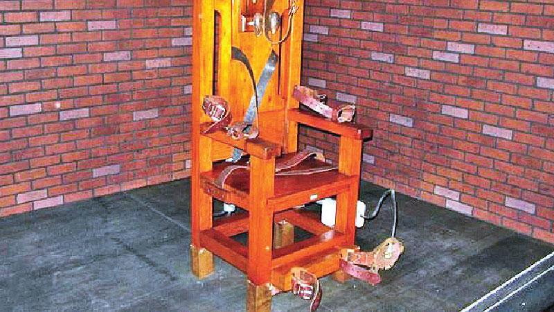 The electric chair has gradually been replaced as the main method of execution
