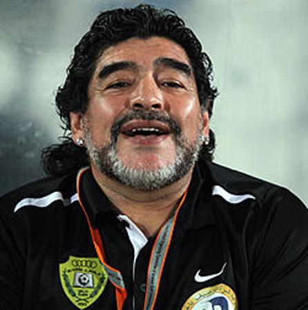 Furious Maradona