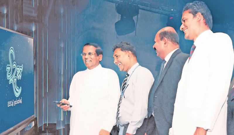 President Maithripala Sirisena at the launch