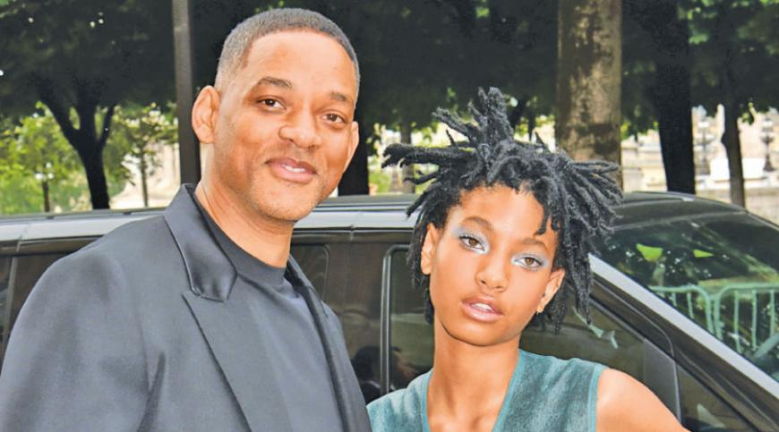 Willow and dad Will Smith