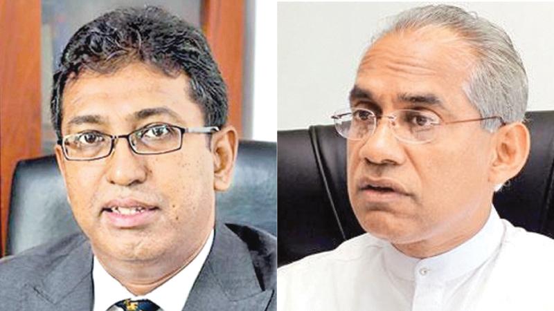 Dr. Harsha de Silva and Eran Wickramaratne