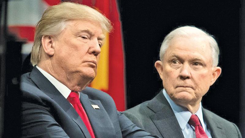 Some people in Attorney General Jeff Session’s home state were hesitant to condemn comments attributed to President Trump in a new book about White House infighting. Pic. Tom Brenner / TNY / Redux