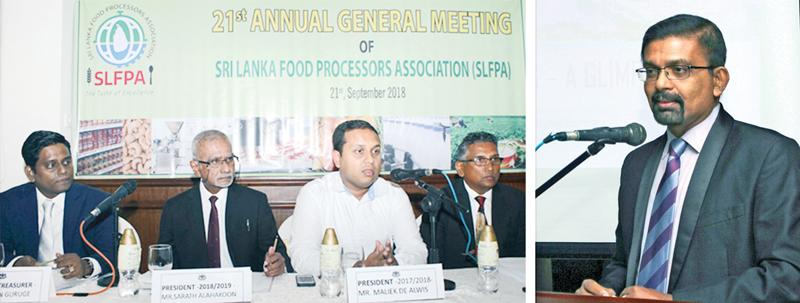 The AGM of the Sri Lanka Food Processors’ Association in progress