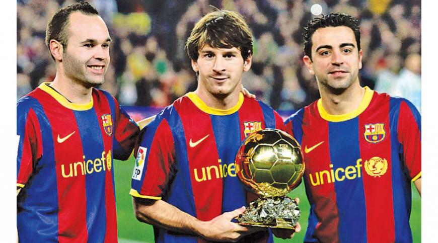 Andres, Lionel and Xavi