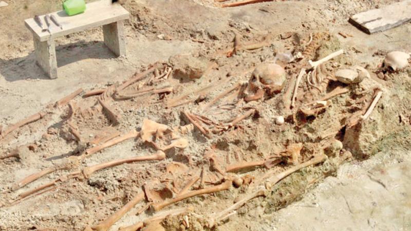 Mannar mass grave site