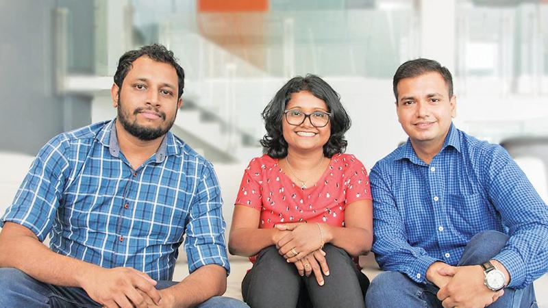 From left: Principal Engineer at Pearson, Buddhika Senanayake, Associate QA Manager at LSEG Technology, Dinusha Ramanayake and Senior QE Lead at Sysco Labs, Kishan Navaratne.