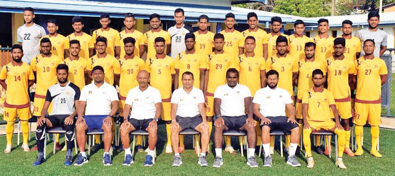 The Pool:  Sujan Perera (Club Eagles, Maldives), Rasik Rishad (Renown SC), Mohamed Luthfi (Army SC), Mohamed Ishan (Solid SC), Manaram Perera (Navy SC), Charitha Ratnayake (Colombo FC), Duckson Piuslas (New Youngs FC), Mariyathas Nitharshan (Renown SC), Kavindu Ishan (Air Force SC), Harsha Fernando (Air Force SC), Mohamed Fazal (Colombo FC), Jude Suman (Renown SC), Dilhara Jayasekara (Ratnam SC), Pathum Vimukthi (Red Sun SC), Shabeer Razooniya (Police SC), Mohamed Shaheel (Navy SC), Mohamed Aakib (Renown SC