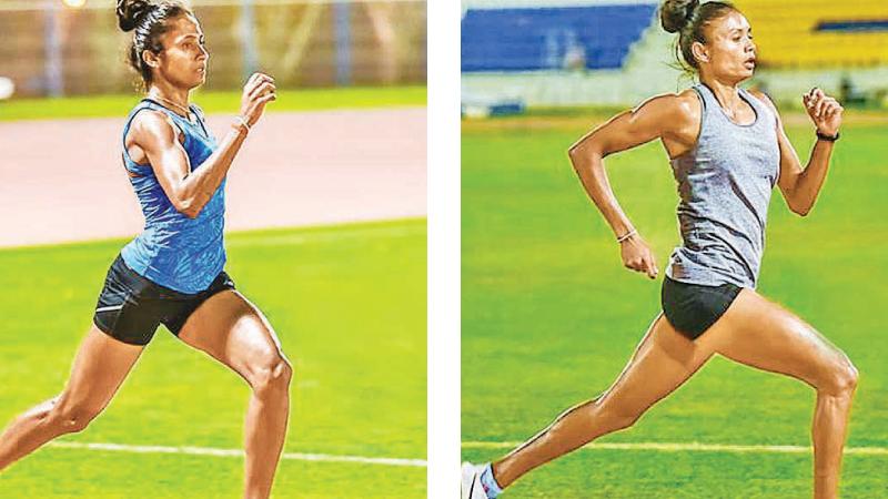 Gayanthika Abeyratna and Nimali Liyanarachchi two 800m athletes not up to expectations at the Asian Championships