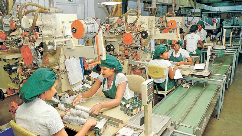 Manufacturing activities recorded a decrease reaching an all time low index value of 41.0 in April this year. Pic: Courtesy LMD.lk