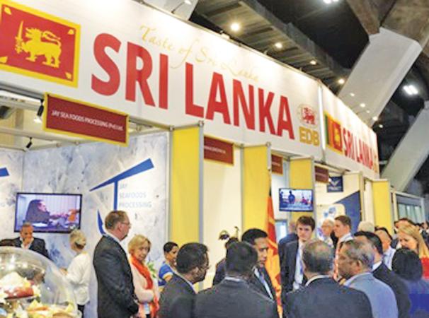 The Sri Lanka stall 