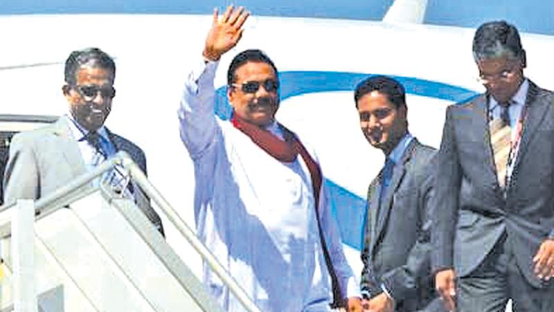 In 2009, President Mahinda Rajapaksa hand-picked Prasad Kariyawasam (Left) to serve as Sri Lanka’s High Commissioner to New Delhi (File photo)