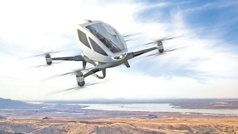 A flying taxi