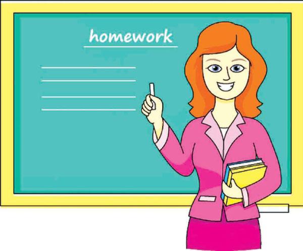 female spanish teacher clipart