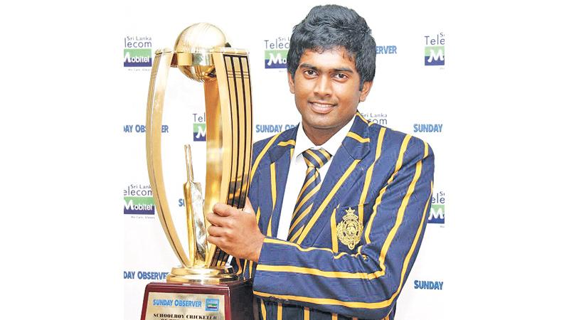 Bhanuka Rajapakse, who won the Observer-Mobitel Schoolboy Cricketer of the   Year twice, has a message for the selectors    