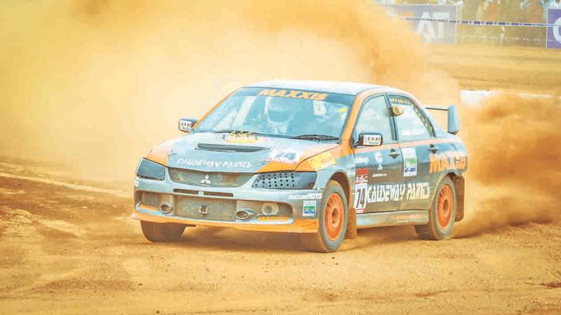 Ashan Silva drives to victory
