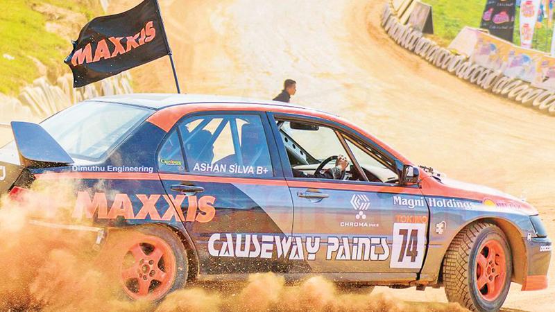 Driver Ashan Silva looking for third success