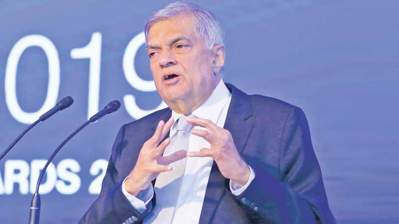Prime Minister Ranil  Wickremesinghe.  Pic: Hirantha Gunathilake  