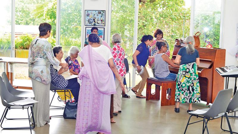 Music therapy for Alzheimer’s patients at the Sri Lanka Foundation