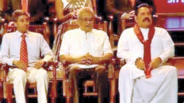GMOA President Anurudda Padeniya in an election meeting