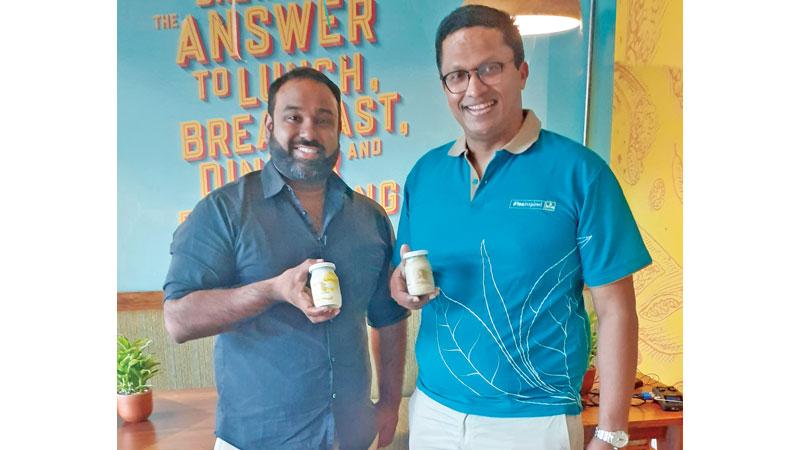 Owner of Bellissima, Dush Ratnayake and Dilmah CEO Dilhan Fernando.