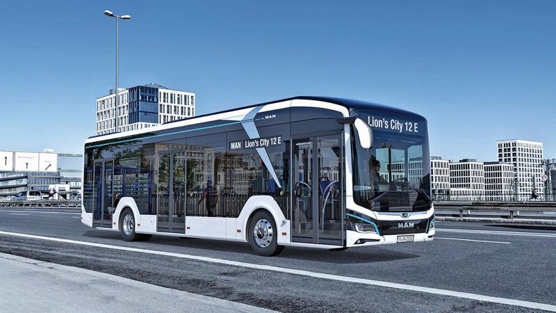 An electric bus