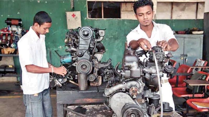 Vocational training aims at job market requirements