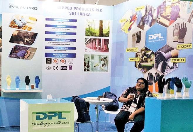 The Dipped  Products stall at Intersec 2018
