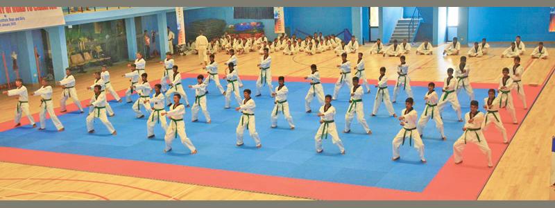 Orphan children from the Boys’ Town in Ragama and Jayanthi Children’s home Kegalle showcase their skills  (Pic by Ranjith Asanka)