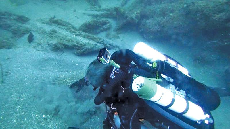 Searching for clues on the wreck of the SS Cotopaxi    