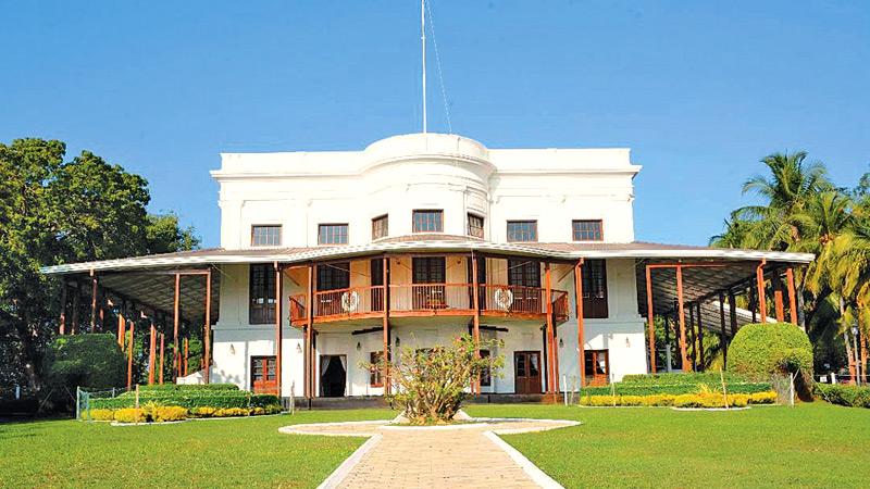 Front view of Navy House   