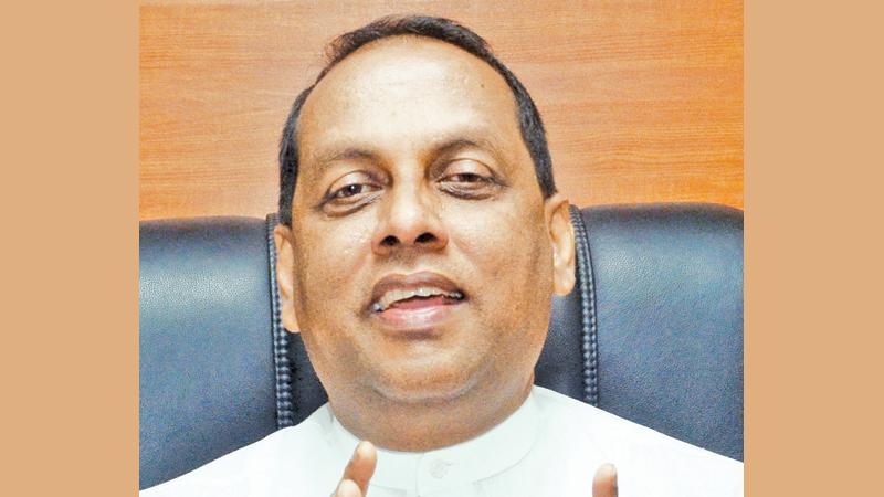 Minister of Renewable Energy & Power Mahinda Amaraweera