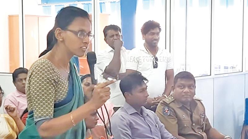 Gampaha Division Forest Officer Devani Jayathilaka unmoved by political pressure