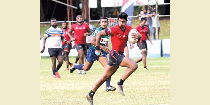 CR and FC player Janidu Dilshan makes a break during a first round match in this file photo