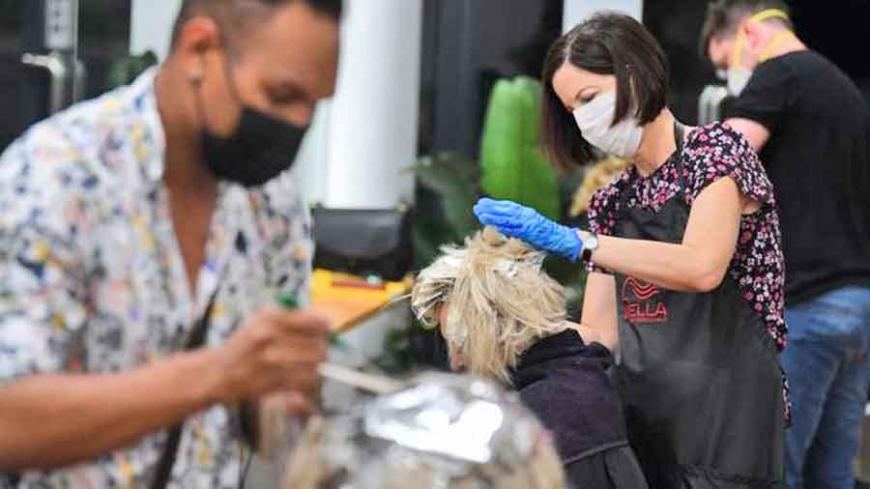 Hairdressers have been allowed to keep working in Australia