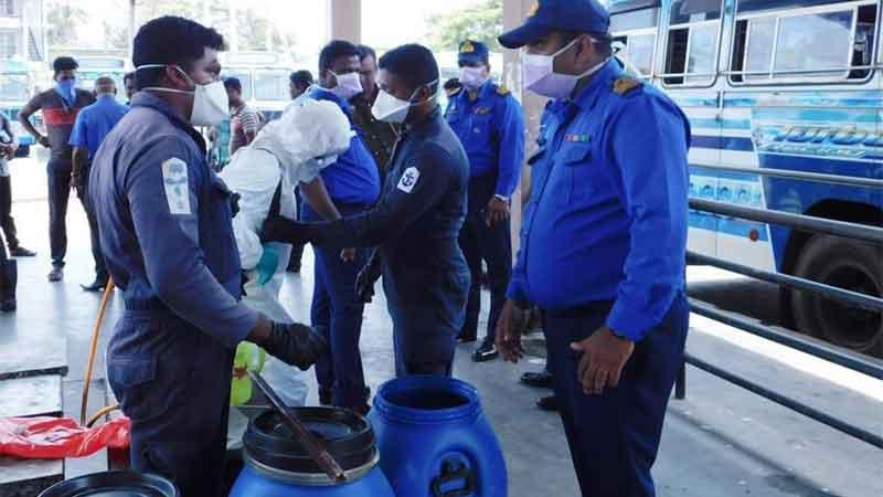 Navy personnel assisting efforts to combat Covid 19