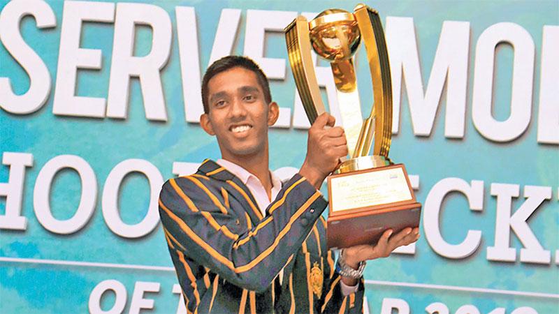 FLASHBACK: Observer Mobitel Schoolboy Cricketer of the Year 2019 Kamil Mishara of Royal College
