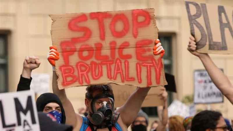 The video footage has raised further questions about police behaviour after the death of African American man George Floyd in Minneapolis set off nationwide street protests