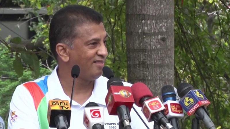 Roshan Mahanama speaks at Sri Lanka's International Olympic Day celebrations  