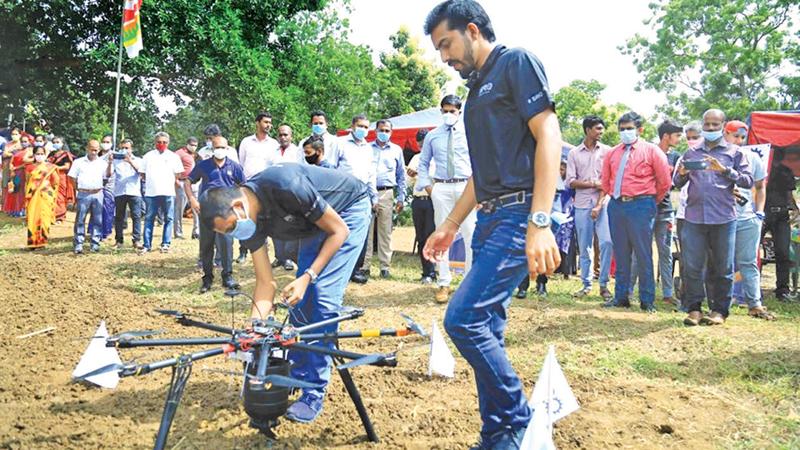 Preparing the drone for action