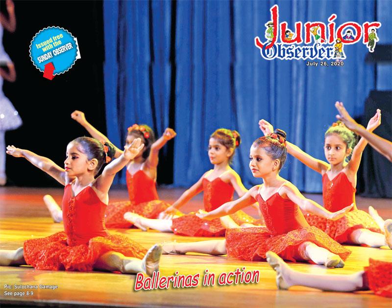 Ballerinas in action