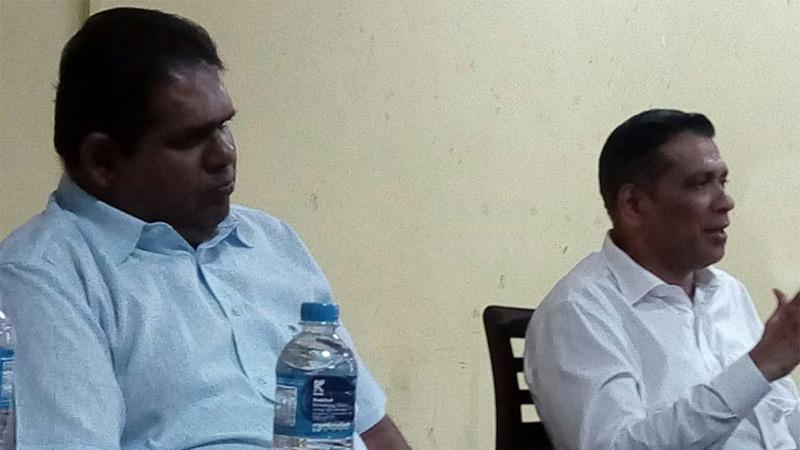 Lasitha Gunaratne (left) and Rizly Illyas come together with much to hide and showcase