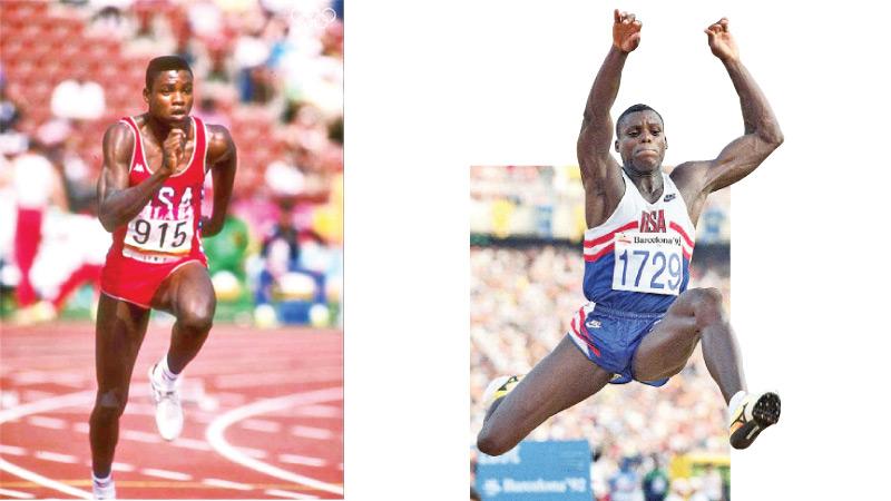 Carl Lewis emulated Jesse Owens’ historical feat of four Olympic Golds-