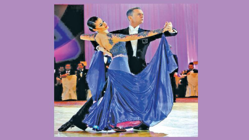 This is what is called ballroom dancing that was registered as a sport in Sri Lanka in 2016