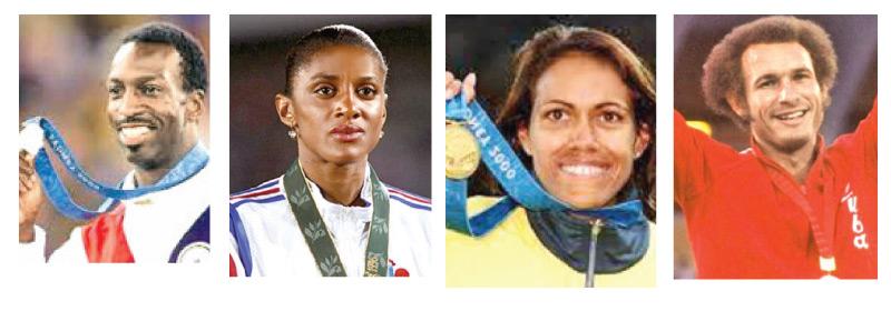 Michael Johnson-Marie-Jose Perec-Cathy Freeman-Alberto Juantorena