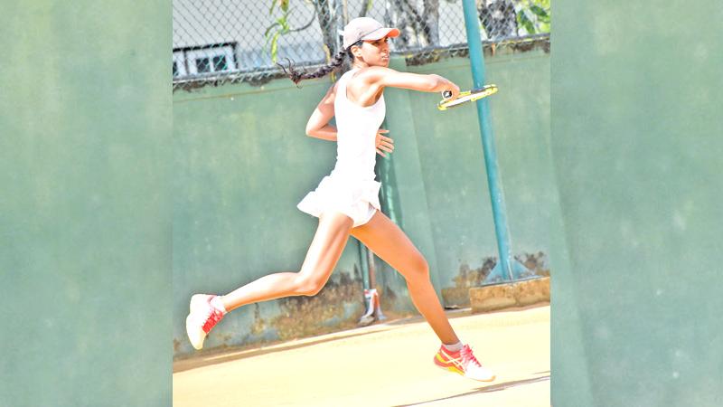 Anika Seneviratne in full flight