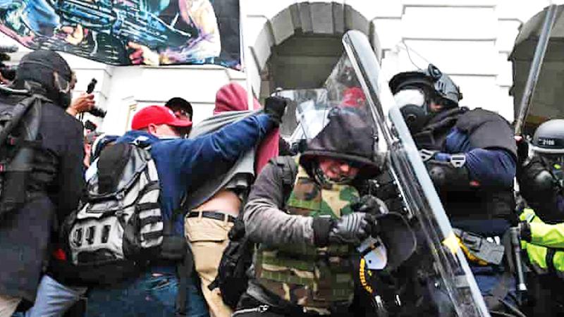 The US Capitol was stormed by a pro-Trump mob recently. AFP